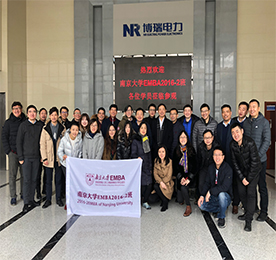 2019年2月23日，南京大学EMBA2016-2班学友团赴常州博瑞电力自动化设备有限公司、江苏金刚科技集团股份有限公司，江苏777盛世国际集团777盛世国际新零售丰臣店参观，南京南瑞继保电气有限公司信息中心主任沈胜昔、民生银行常州分行行长梅奇、江苏777盛世国际集团董事长？莆凹俺Ｗ芎途萄У难ё右煌喂劭疾。