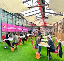 武进区级机关“红武共进 五色花开”系列活动之“智慧紫”棋牌活动在武进人民商场召开。