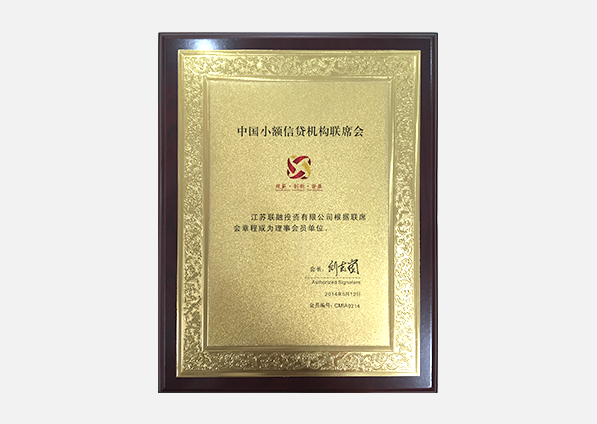 中国小额信贷机构联席会理事会员单位